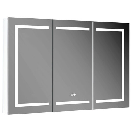 LED Medicine Cabinet With Defogger, 48x32