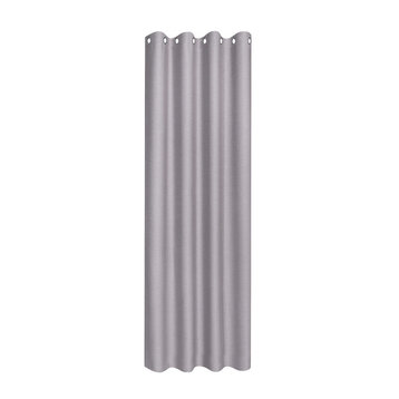 Dawina Eyelet Curtain, Light Grey