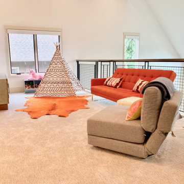 Modern Industrial Lodge, lake Arrowhead Lake Front