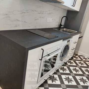 Appartement parisien cuisine