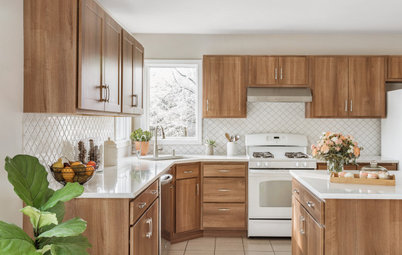 Kitchen of the Week: Refaced Cabinets Bring New Style and Warmth