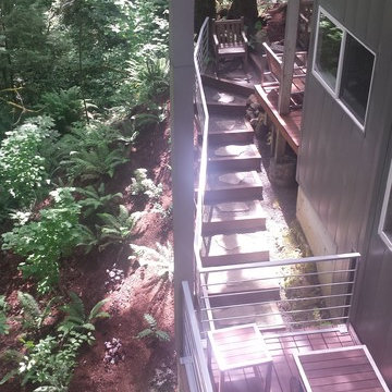 Ipe Deck / Steel Railings