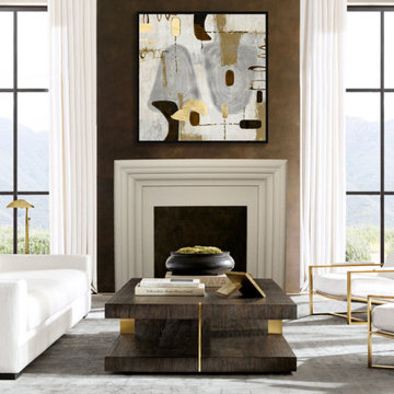 DeVinci Cast Stone-Quick Ship Mantels- DELANO