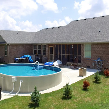 Semi-Inground Metric Series Radiant Pool