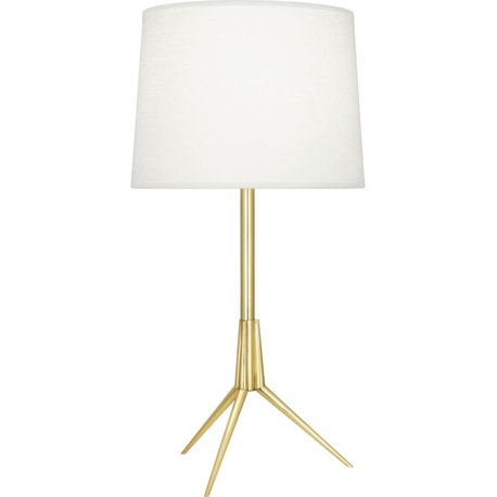 Robert Abbey 397 One Light Table Lamp Martin Modern Brass