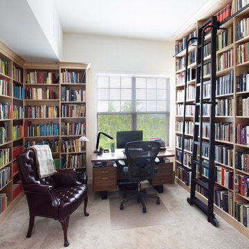 Library Ladder and Bookcase