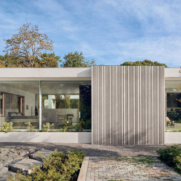 Modern residence in Preston Hollow