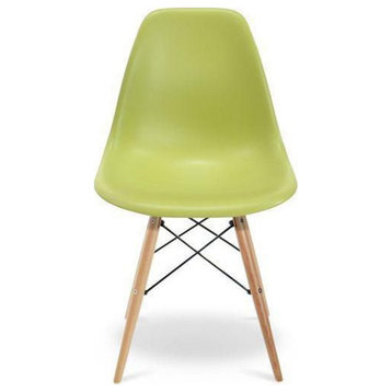 Eiffel Wood Chair, Apple Green