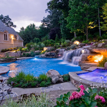 Swimming Pool Landscaping Ideas Bergen County Northern NJ