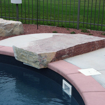 Natural Stone Jump Rock