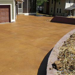 Custom Colored Driveway - Outdoor Products