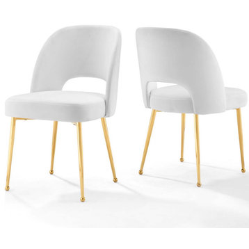 Rouse Dining Room Side Chair Set of 2, White