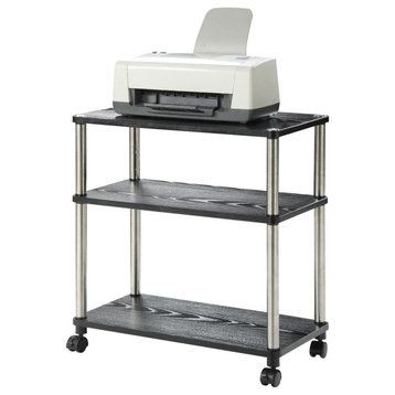 Designs2Go 3 Tier Office Caddy With Wheels