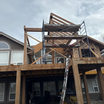 Custom Deck Rebuild & Covered Outdoor Living Addition | Black Mountain, Kelowna