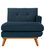 Engage Right-Arm Chaise, Azure
