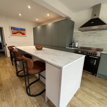 Handleless Kitchen Worcestershire