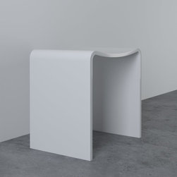 LUSSO STONE SCOOP BATHROOM SHOWER SEAT - Products