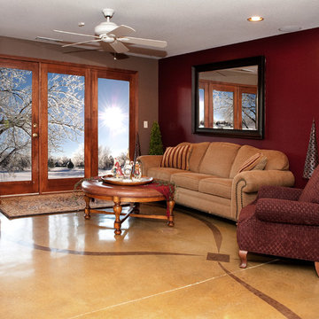 Residential Concrete Flooring