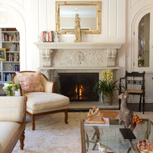 French Colonial Living Room