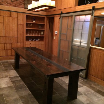 Rustic Reclaimed Wood Dining Table