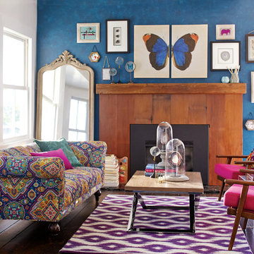 Artist's Cocoon Living Room