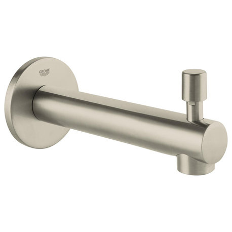 Grohe 13 275 1 Concetto 6-11/16" Integrated Diverter Tub Spout - Brushed Nickel