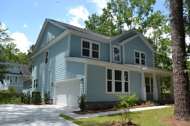 Transitional exterior home photo in Charleston
