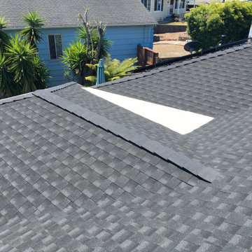 Black Asphalt Roof Project