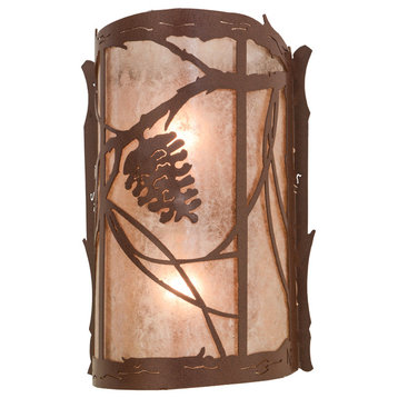 10W Whispering Pines Wall Sconce