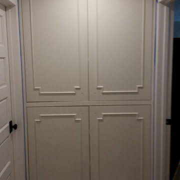 Hall Closet Hallway Before