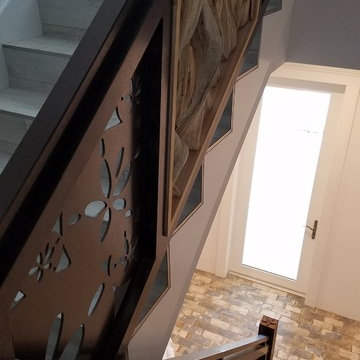 Custom Railing Designs for Luxury Beach Home