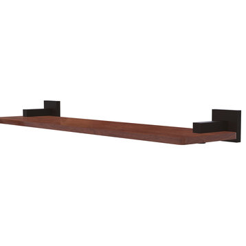 Montero 22" Solid Wood Shelf, Oil Rubbed Bronze