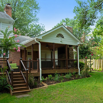 Covered Porch in Vienna VA