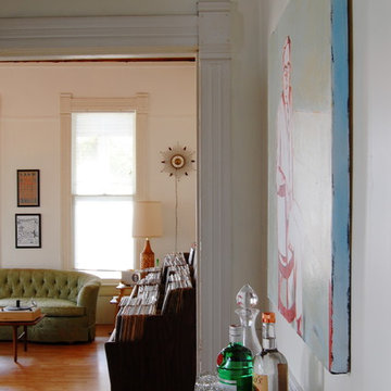 My Houzz: Midcentury Heirlooms and Artwork Charm a 1908 Mississippi Home