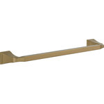 Delta - Delta Dryden 18" Towel Bar, Champagne Bronze, 75118-CZ - Complete the look of your bath with this Dryden Towel Bar.  Delta makes installation a breeze for the weekend DIYer by including all mounting hardware and easy-to-understand installation instructions.  You can install with confidence, knowing that Delta backs its bath hardware with a Lifetime Limited Warranty.