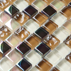 2013 New glass stone metal blend mosaic tile for bathrooms COB0054 - Mosaic Tile