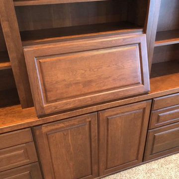 Home Office with slant front secretary desk