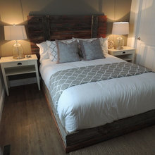 Barnwood headboards