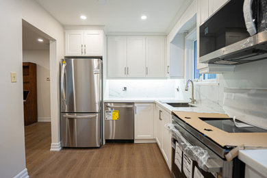 Example of a trendy home design design in Toronto