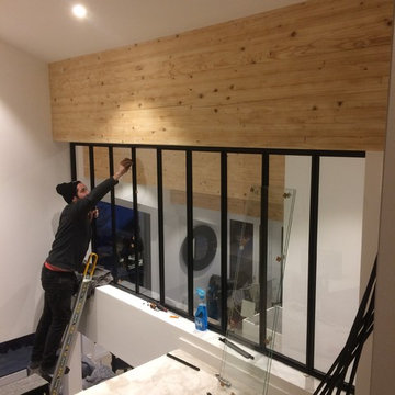 Fabrication et installation d'une verrière et mobiliers / La PLAGNE