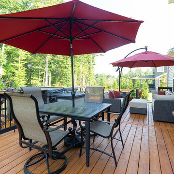 Western Red Cedar Deck-- Hudson
