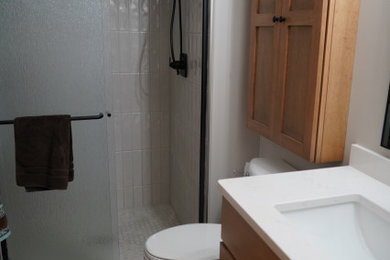 Elegant bathroom photo in Other