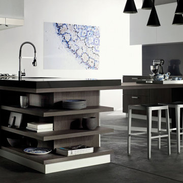 Contemporary kitchen, an On-the-Go Lifestyle