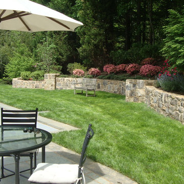 Western Maryland Wall Stone Retaining Wall