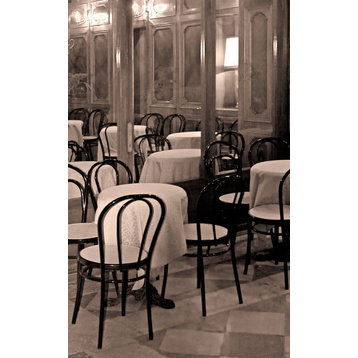 Fine Art Photograph, Cafe Chairs I, Fine Art Paper Giclee