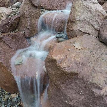 Backyard Waterfall
