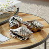 Coastal Silver Ceramic Sculpture Set 92841
