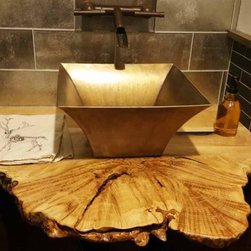 Bridger Bronze Sink - Bathroom Fixtures
