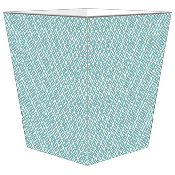 Berkely Aqua Wastepaper Basket