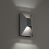 Maglev 10" LED Indoor/Outdoor Wall Light 3-CCT, Bronze